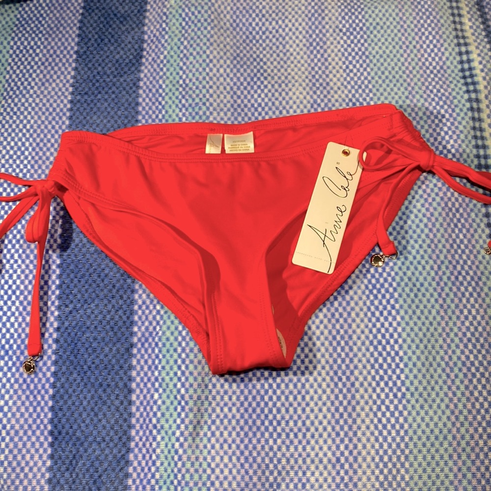NWT Anna Cole bikini bottoms sz xs